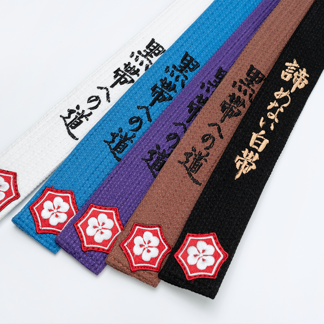THE ROAD TO BLACK EDITION — KAZE belts in all rank colors