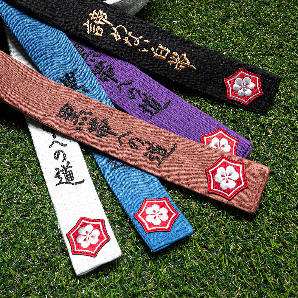 THE ROAD TO BLACK EDITION — CLASSIC belts in all rank colors