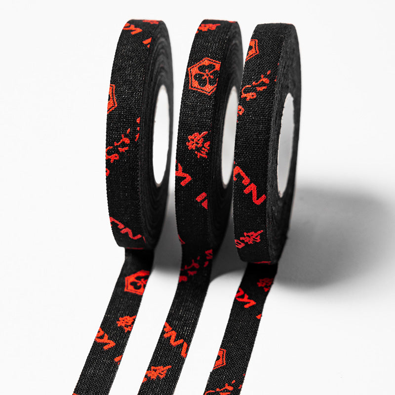 Three rolls of black KANJI premium finger tape